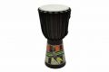 Африкански барабан Джембе - 50 см - ръчно рисуван
