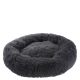 Легло за куче Petstuff, кръгло, тъмно сиво, 80 см